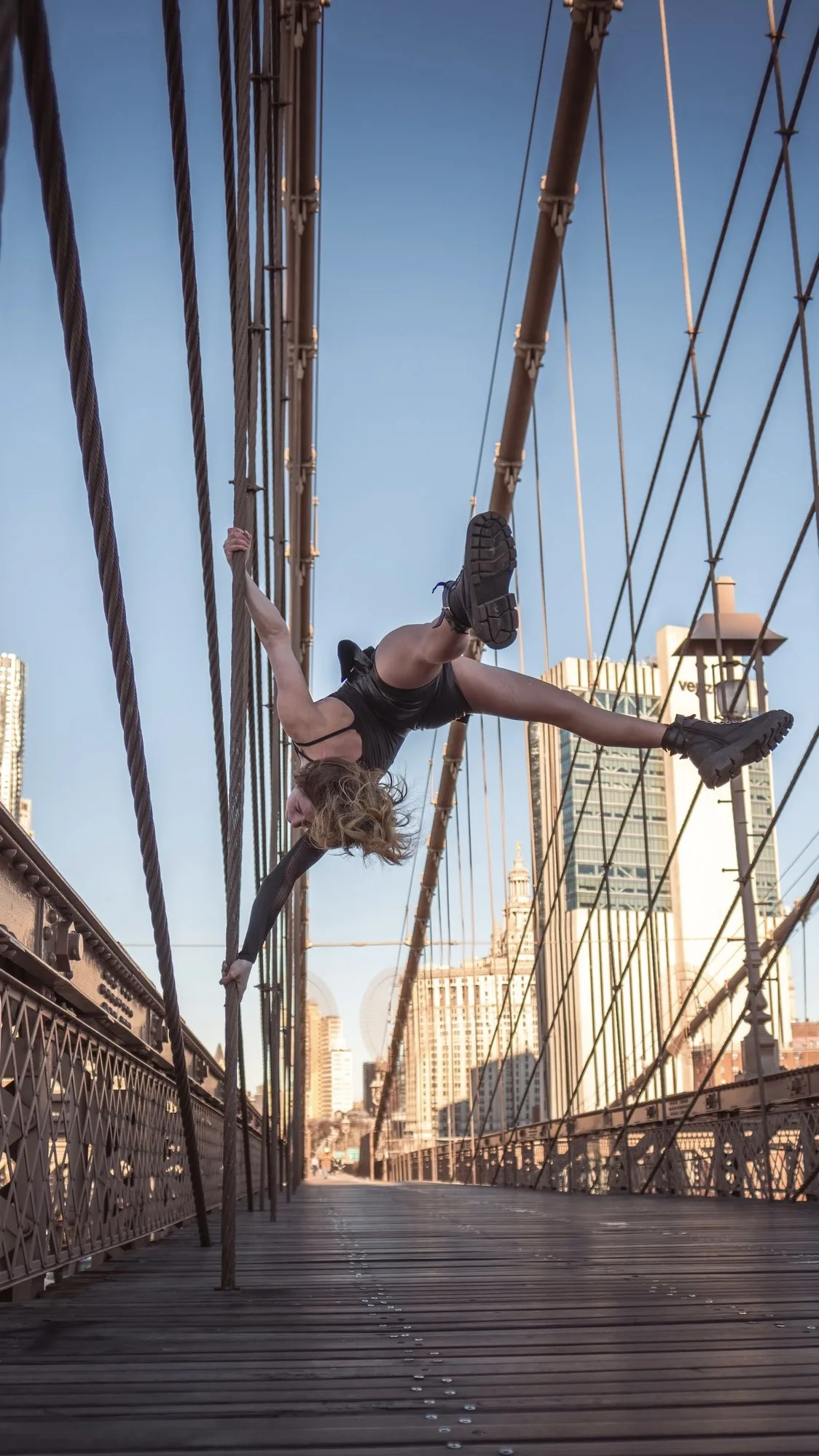 circus artist Veronika Goroshkova 